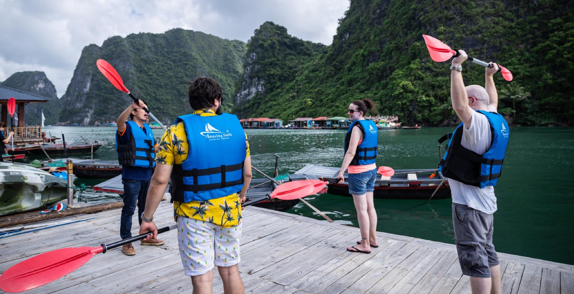 Private Day Cruise Amazing Sails Explorer Halong Bay